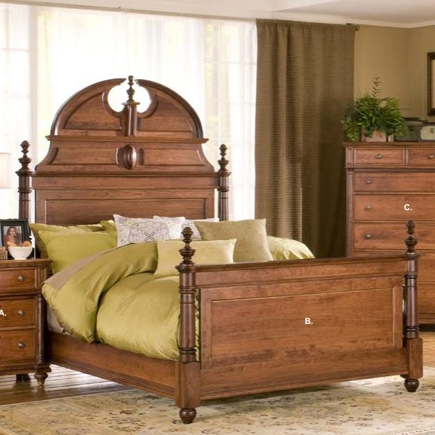 The Urban Collection Monticello 29102 Full Manor Bed Sheely s